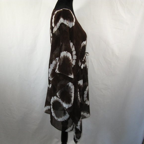 Michael Kors Swimsuit cover-up - Brown/Cream - Size L/XL - Like New - Picture 3 of 4